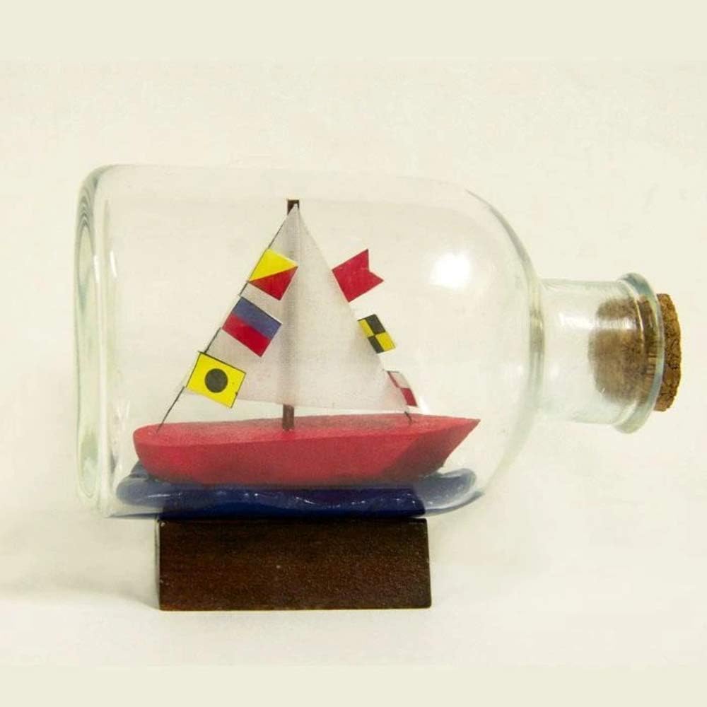 Amazon Com Authentic Models Ms022a Boat In A Bottle Kit Toys Games