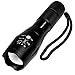 Ghost Vapor GVX-8700 The Original High Powered LED Flashlight - Ultra Bright Tactical Flashlight - Outdoor Water Resistant Torch with Adjustable Focus and 5 Light Modes