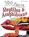 100 Facts Reptiles & Amphibians- Herpetology, Educational Projects, Fun Activities, Quizzes and More!
