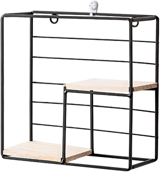 Wsnbb Estante De Pared Repisa De Hierro Forjado Decoracion De
