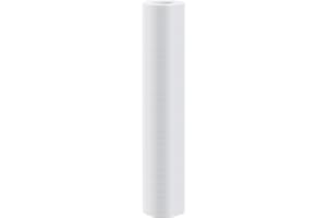 Water Soluble Stabilizer for Embroidery Topping Film (10 in x 15 yd Roll), Seneme 35um Clear Embroidery Stabilizers - Wash Away Embroidery Stabilizer for Machine Embroidery Stabilizer and Hand Sewing