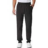 HOdo 34"/36" Inseam Mens Tall Sweatpants Water Resistant Fleece Lined Pants Men with 3 Pockets Workout Joggers