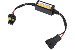 2PCS Car LED Headlight Canbus Decoder Flicke Harn LED Light Warning Error Fault Resistor for 9005 9006 9012 Lower Consumption