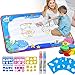 Aqua Doodle Mats Water Drawing Doodling Mat Toy Painting Board for Kids Gifts Developmental Toys Coloring Water Magic Mats Scribble Board Pad Painting Markers for Boys Girls (Ocean)
