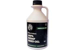 Iron Horse Hemp 100% Hemp Seed Oil - Pure, Non-GMO, Canadian - Helps Support Optimal Animal Health (1L)