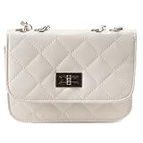 Hoperay Women Messenger Bags Crossbody Bags For Women Leather White