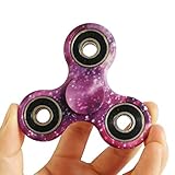 Fidget Spinner Helps Focusing Camouflage Color Best Stress Reducer Relieves ADHD Anxiety and Boredom (Sky color)