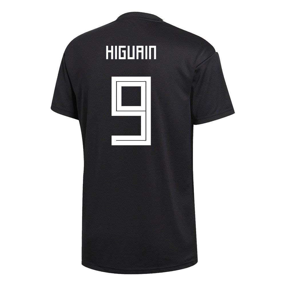 adidas HIGUAIN #9 Argentina Away Youth Soccer Jersey World Cup Russia 2018