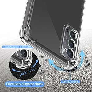 iVoler Cover per Oppo Reno 4 5G / Oppo Reno4 5G, Antiurto Custodia con Paraurti in TPU Morbido e 3 Pezzi Pellicola Vetro… - immagine 3