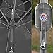 Best Choice Products 9ft Outdoor Aluminum Polyester Market Patio Umbrella w/Crank Tilt Adjustment - Gray