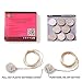RTGS Products Pink Colored LED Lights Indoor Outdoor String Lights, Fairy Lights Battery Powered Patio, Bedroom, Holiday Decor, etc (Pink Color 20 LEDs 7.5 Feet 2 Sets)