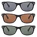 Gamma Ray Polarized Sunglasses 3 Pack for Men and Women