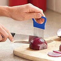 Onion Holder Slicer Stainless Steel Prongs Vegetable Tomato Cutter Kitchen Tool zsjhtc