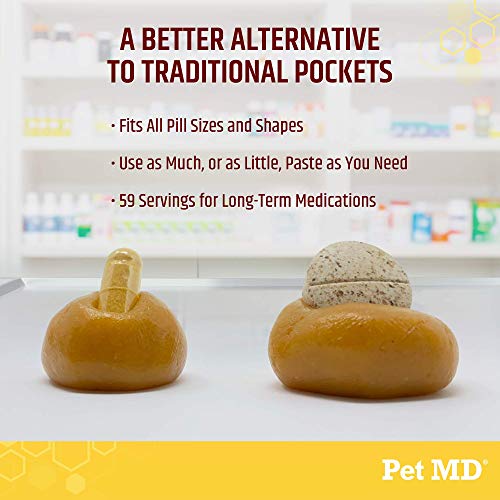 Pet MD Wrap A Pill Cheese & Bacon Flavor Pill Paste for Dogs Make a