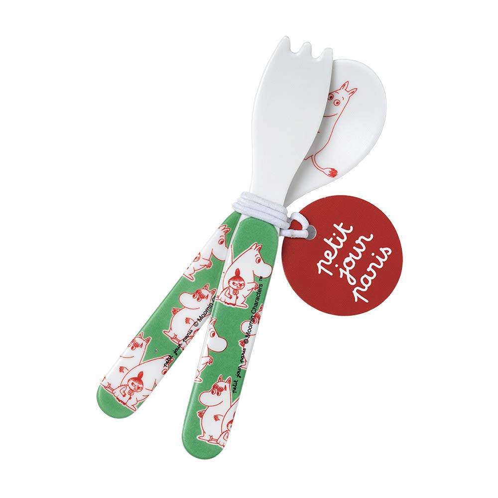 Petit Jour Paris - 2 Cutlery Set Moomin - Suitable for The Small Hands!
