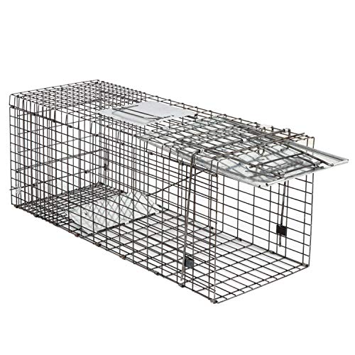 Smartxchoices 32inch Live Animal Cage Trap Catch and Release Spring