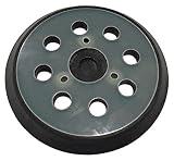 Tuuliv 5 inch Diameter 8 Hole Sander Hook and Loop Pad Replaces Makita Part Number 743081-8, 743051-7 and Hitachi Part Number 324-209