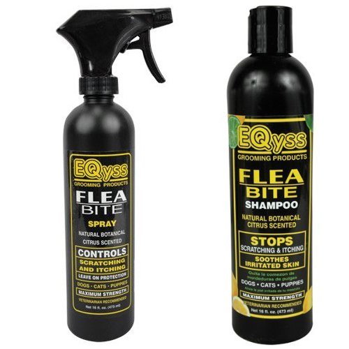 Buy Eqyss Flea Bite Citrus Dermatitis Spray & Shampoo Dog Cat Pet Puppies Scratching