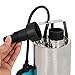 SUPER DEAL Submersible pump Stainless Steel Sump Pump Dirty/Clean Water Pump Pool Utility Pump w/ 25ft Cable and Float Switch (Stainless Steel)