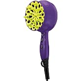 Bed Head Curls-in-Check 1875W Hair Diffuser Dryer | Great for Curly Hair, Reduce Frizz &amp; Static, Diffuser Hair Dryer Enhances Natural Curl, Waves &amp; Texture
