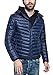 Wantdo Men's Hooded Packable Light Weight Down Jacket US Large Navy