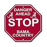 Alabama Crimson Tide Stop Sign