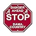 Alabama Crimson Tide Stop Sign