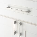 Amerdeco 10 Pack Brushed Satin Nickel Cabinet Pulls 7.5 Inch AM008 view 4