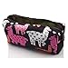 Llama Pencil Case Large Capacity Canvas Pen Bag Pouch Stationary Case Makeup Cosmetic Bag