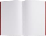Silvine A4 Red Exercise Book 80 Pages Lined with Margin Pack of 10 view 4