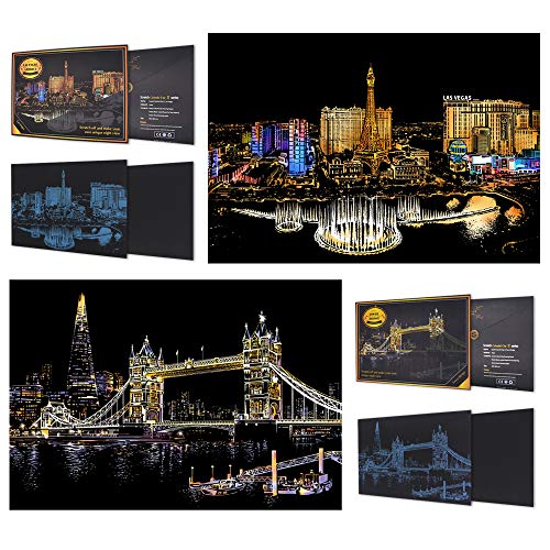 A3-las Vegas+tower Bridge(2pcs)
