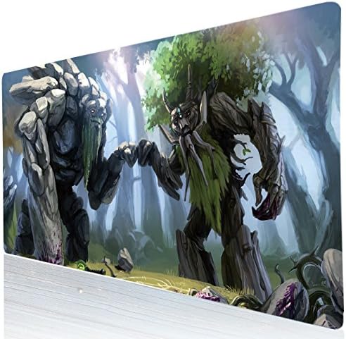 Utimor Gaming Mouse Pad, 90X40cm Large Computer Mouse Mat Office Desktop Keyboard Mousepad Non-slip Rubber Base Water Resistant Stitched Edge (90x40 Shuren014)