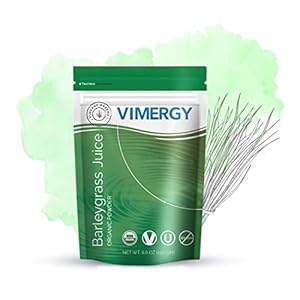 Vimergy USDA Organic Barleygrass Juice Powder (250g)