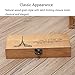 HaloVa Wooden Pencil Case, Wood Pen Pencil Storage Holder Stationery Box, Retro Eiffel Tower Student Tools Storage Box