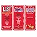 Educational Insights Read My List! Game, Think-Quick Game of Categories and Lists, Ages 8 and Up