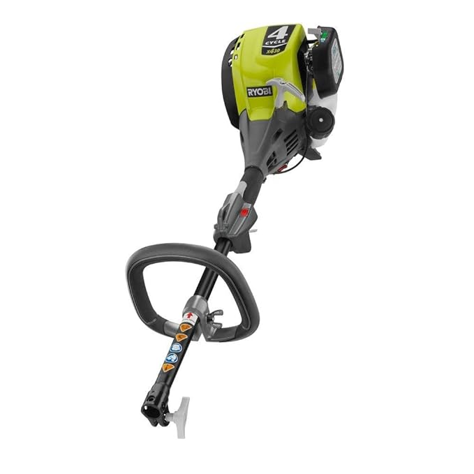 Ryobi RY34007 ExpandIt 4 Cycle 30cc Trimmer Power Head String Trimmers Garden