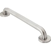Moen 8716 Bathroom Safety 16-Inch Stainless Steel Bathroom Grab Bar with Concealed Screws, Stainless