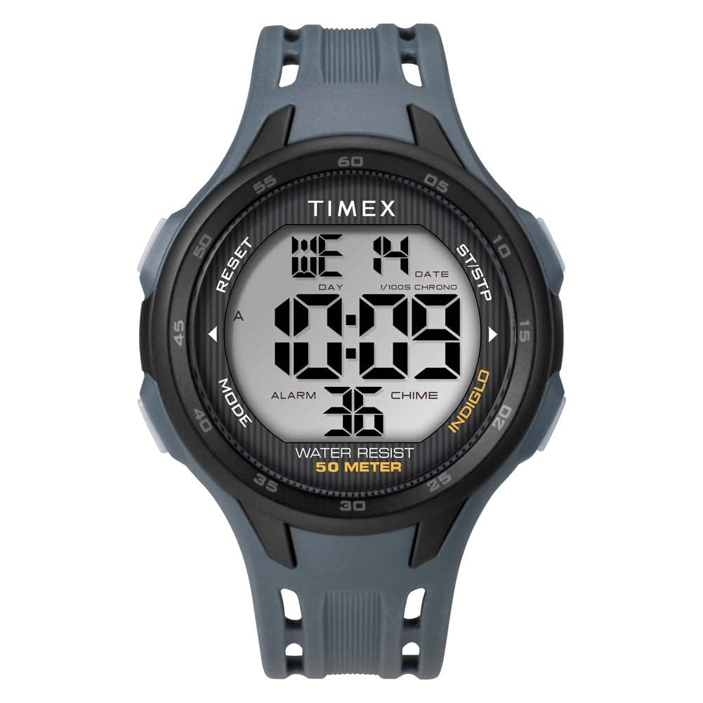 Timex Men's DGTL 45mm Chrono Sport Resin Strap Watch TW5M41500