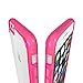 LUVVITT [ClearView] Hybrid Scratch Resistant Back Cover with Shock Absorbing Bumper designed for Apple iPhone 6/6s (4.7) - Neon Pink