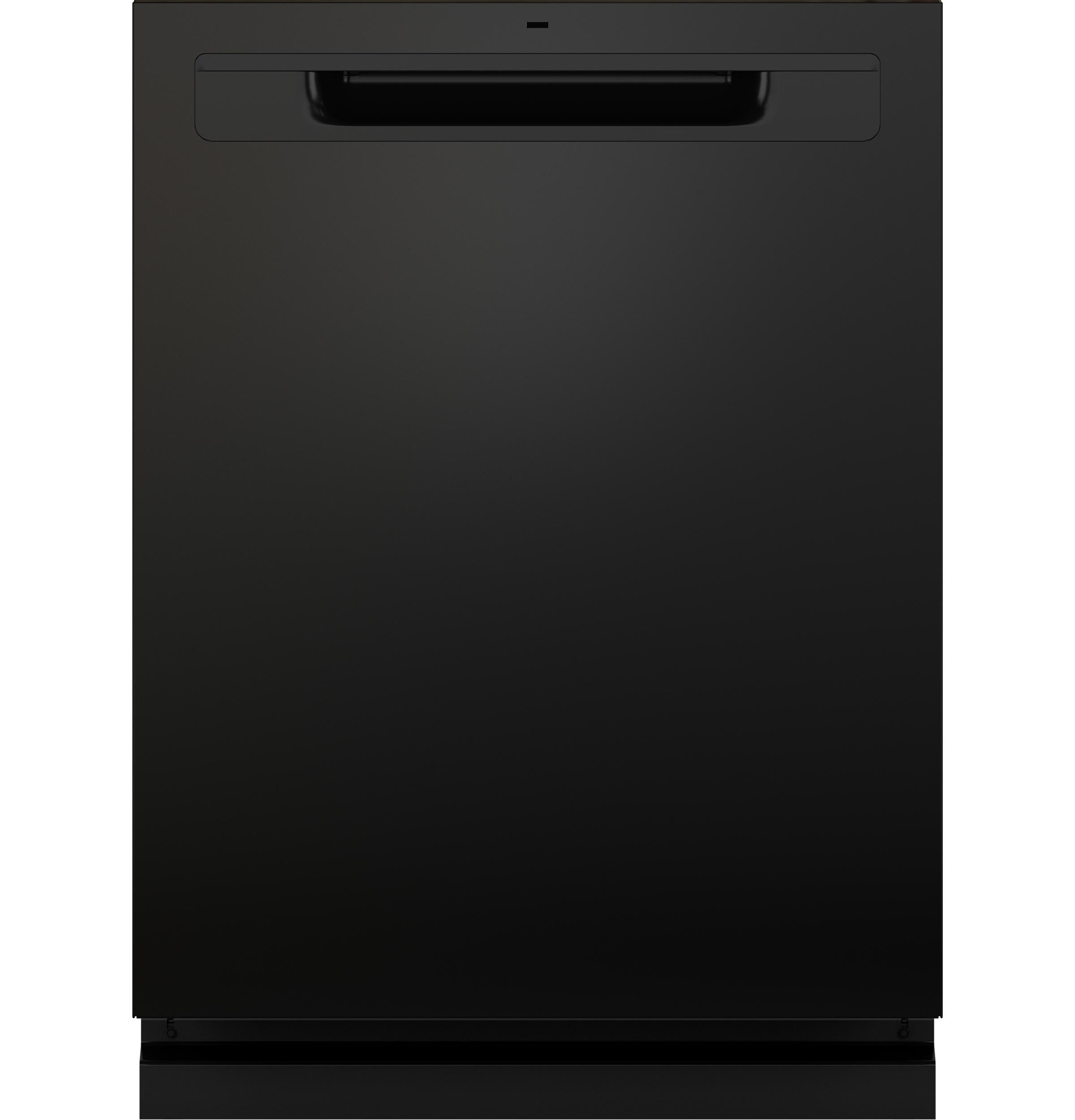 Photo 1 of GE GDP670SGVBB 24? Built-In Top Control Dishwasher with Stainless Steel Interior, 3rd Rack, Bottle Jets, 45 dBA – Black