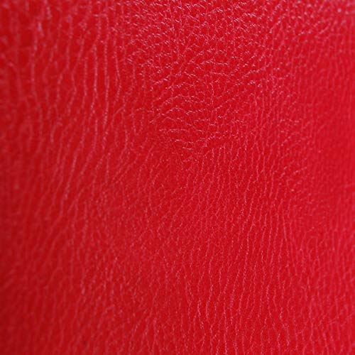 Humble Chic Vegan Leather Small Crossbody Bag or Wristlet Clutch Purse, Includes Adjustable Shoulder and Wrist Straps, Red, Bright Cherry, Scarlet, Vermilion
