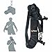 Everfunny Camera Shoulder Sling Black Belt Strap for Digital SLR/DSLR Damping Strap with 3 Camera Accessories