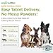 Ample Nutrition Complete Pet Prebiotic + Probiotic for Dogs & Cats, 60ct Pork Flavored Pearls