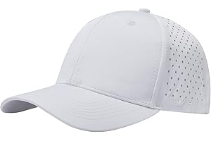 UVSAI UPF 50+ Performance Water Resistant Baseball Cap Lightweight Breathable Hat Golf Running Boat Hiking for Men Women