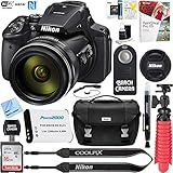 Nikon COOLPIX P900 16MP 83x Optical VR Zoom Digital Camera + 16GB Memory & Accessory Bundle (Renewed)