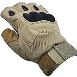 Dealzip Inc® Fashion Green Outdoor Sports Military Tactical Airsoft Hunting Riding Cycling Half-finge Gloves (Size: M)