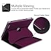 Fintie iPad 2/3/4 Case - [Multi-Angle Viewing] 360 Degree Rotating Smart Stand Cover with Auto Sleep/Wake Feature for Apple iPad 4th Gen with Retina Display/iPad 3 / iPad 2, Purple