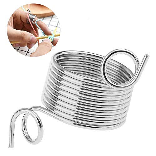image for memorytime Mini Finger Threader Thimble Ring Knitting Thread Yarn Stra