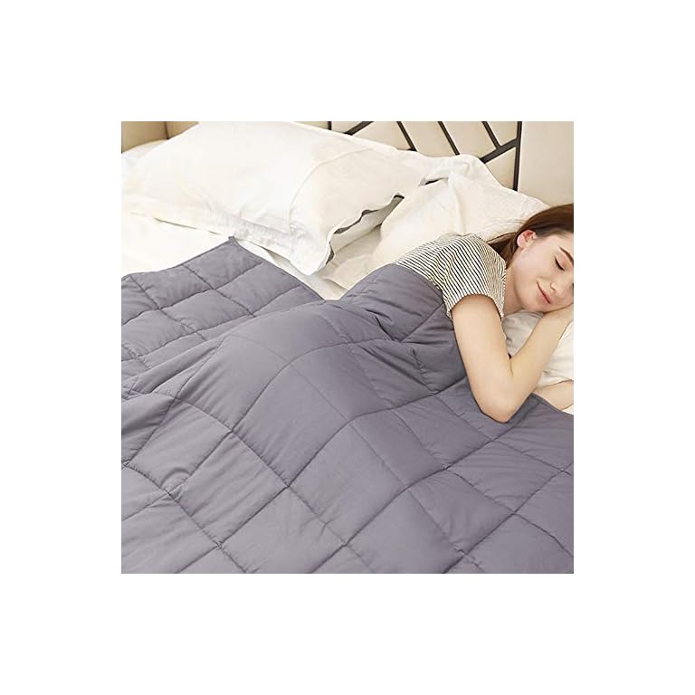 TEERFU Weighted Blanket for Adult/Teenager – Weighted Therapy Anxiety