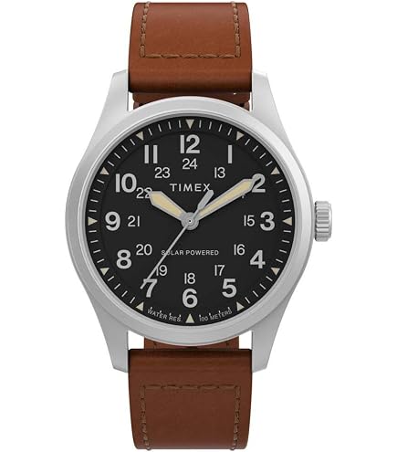 Amazon.com: Timex Men's Expedition Field Solar 41mm Watch - Black